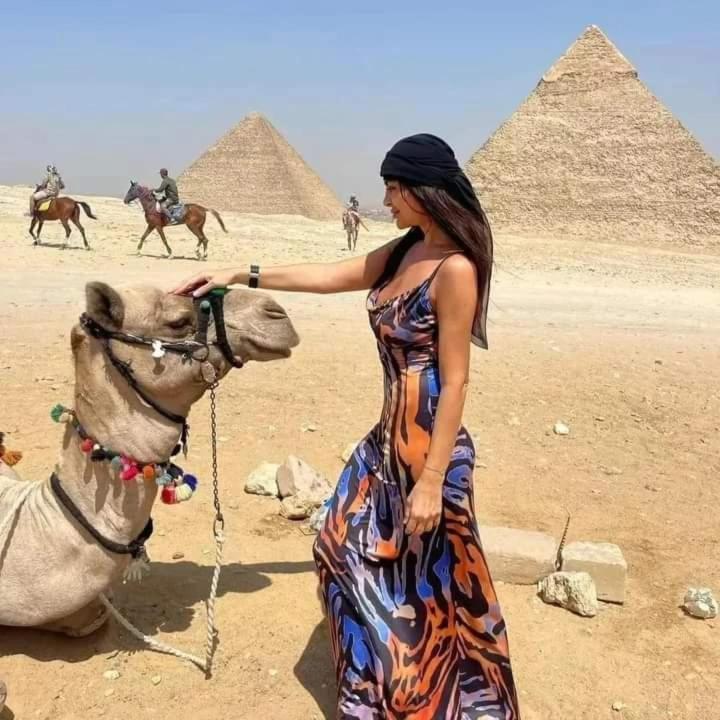 Mesho Falcon Pyramids View Inn Kafret el-Gabal Εξωτερικό φωτογραφία